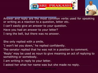 Answer, reply and respond. | PPT