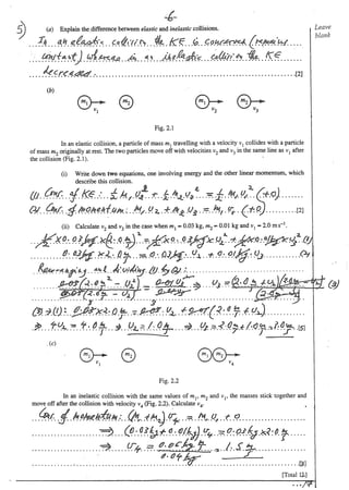 1.1 Further mechanics sample test [answers]