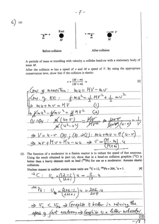 1.1 Further mechanics sample test [answers]