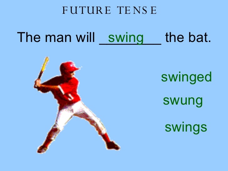 Answers Sporting Past Present Future Tense
