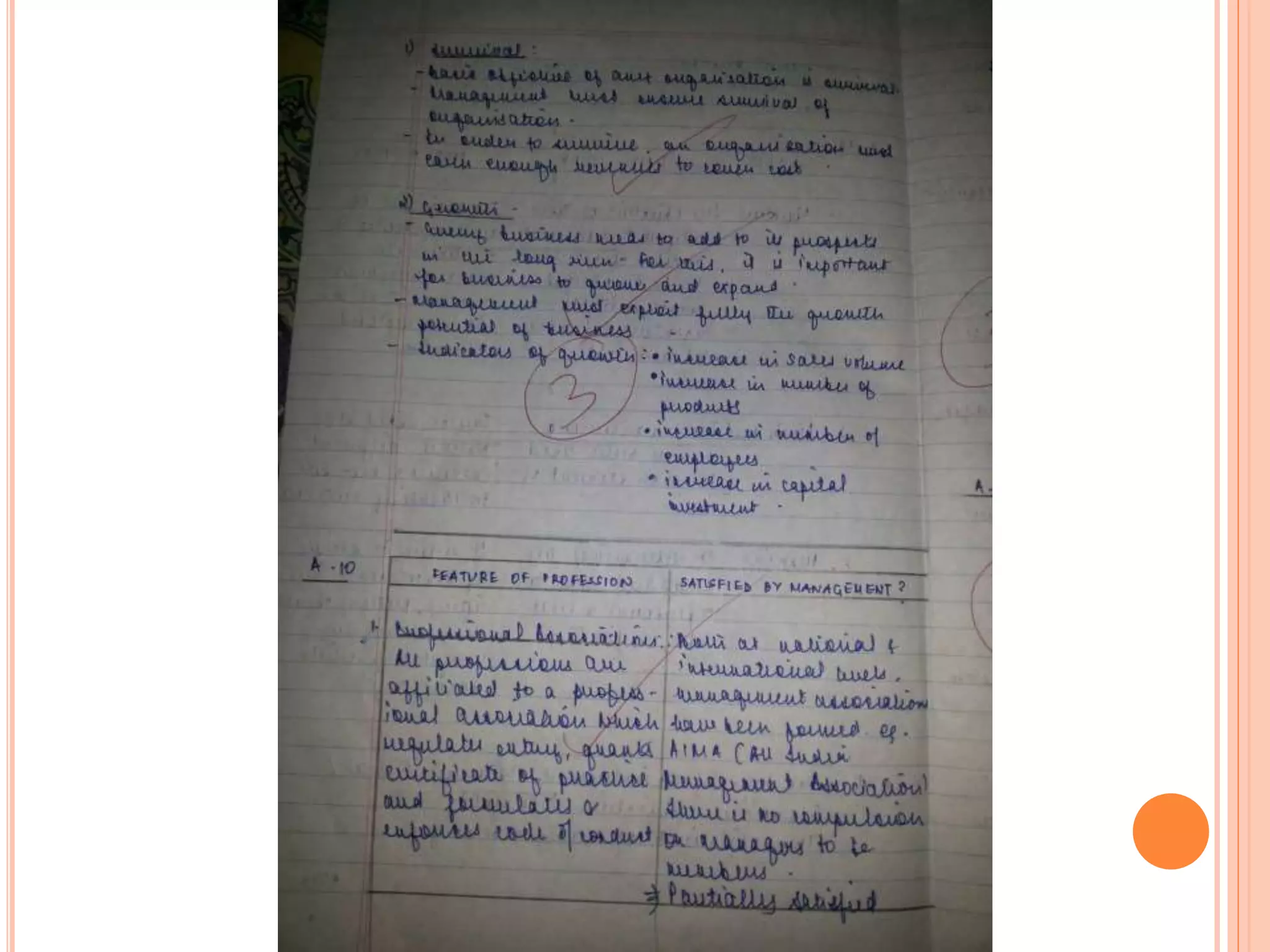 Answer sheet set A (Ch1 and Ch 2 only Tylor's principles)