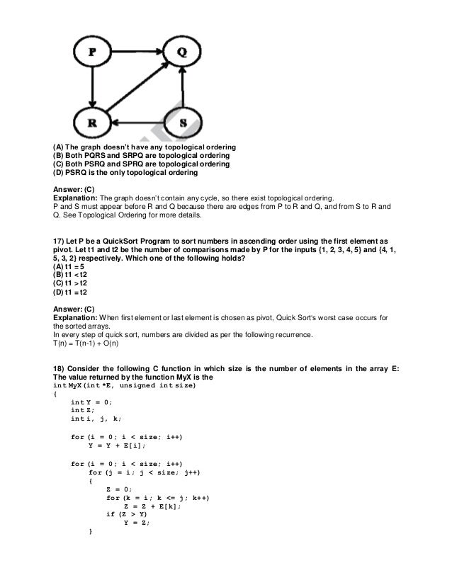 Answers Withexplanations