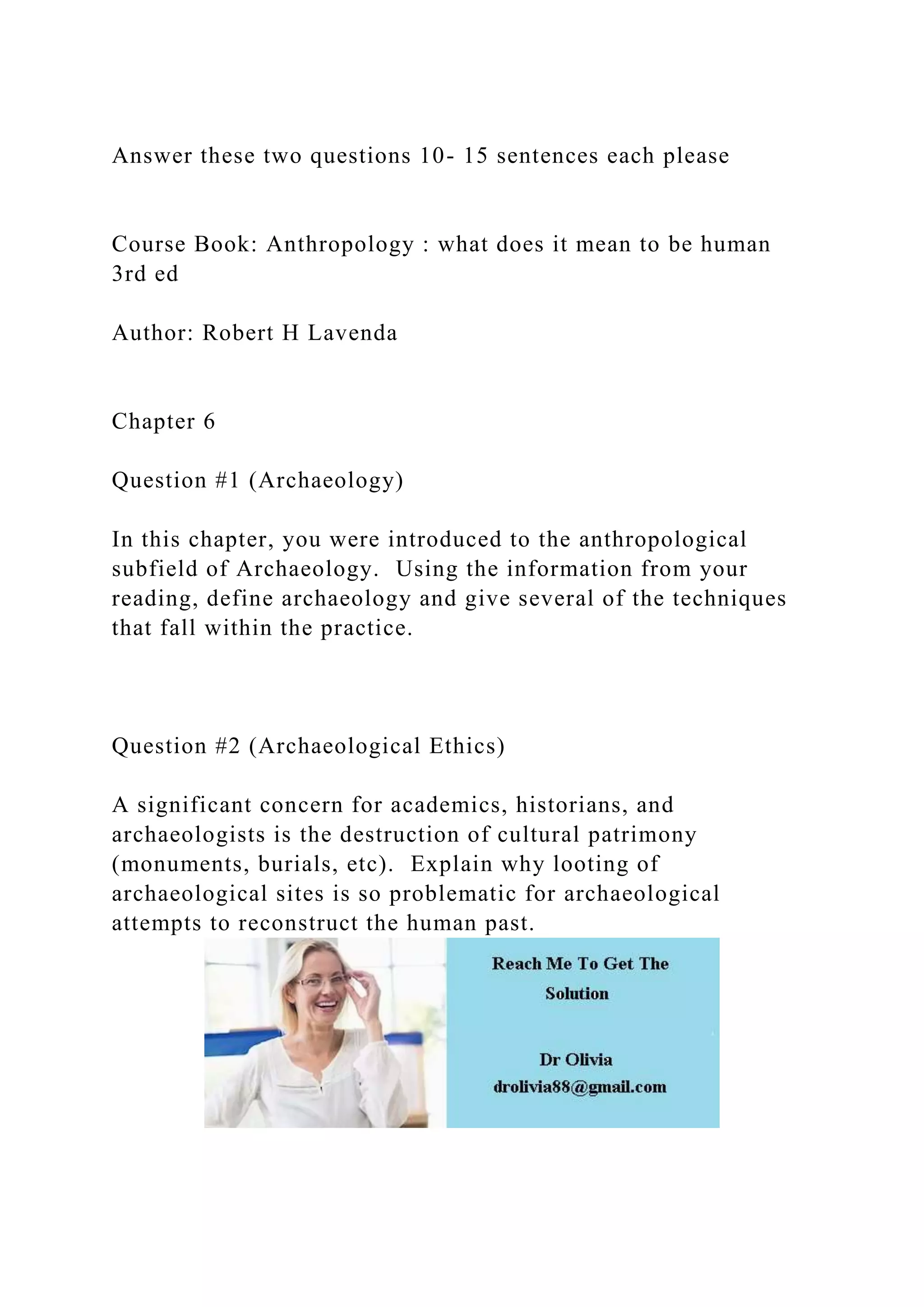 Answer these two questions 10- 15 sentences each pleaseCourse | DOCX