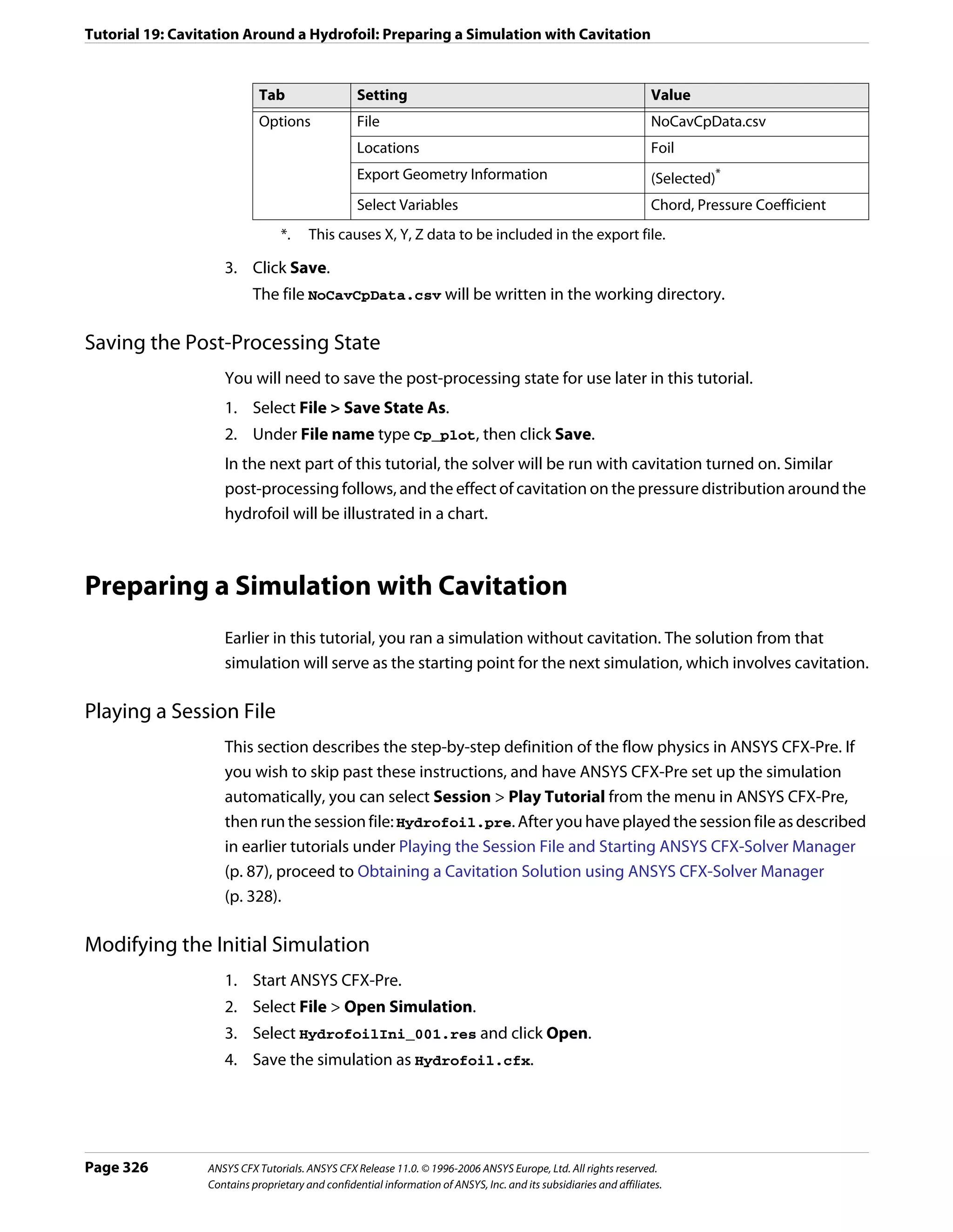 Ansys 11 tutorial