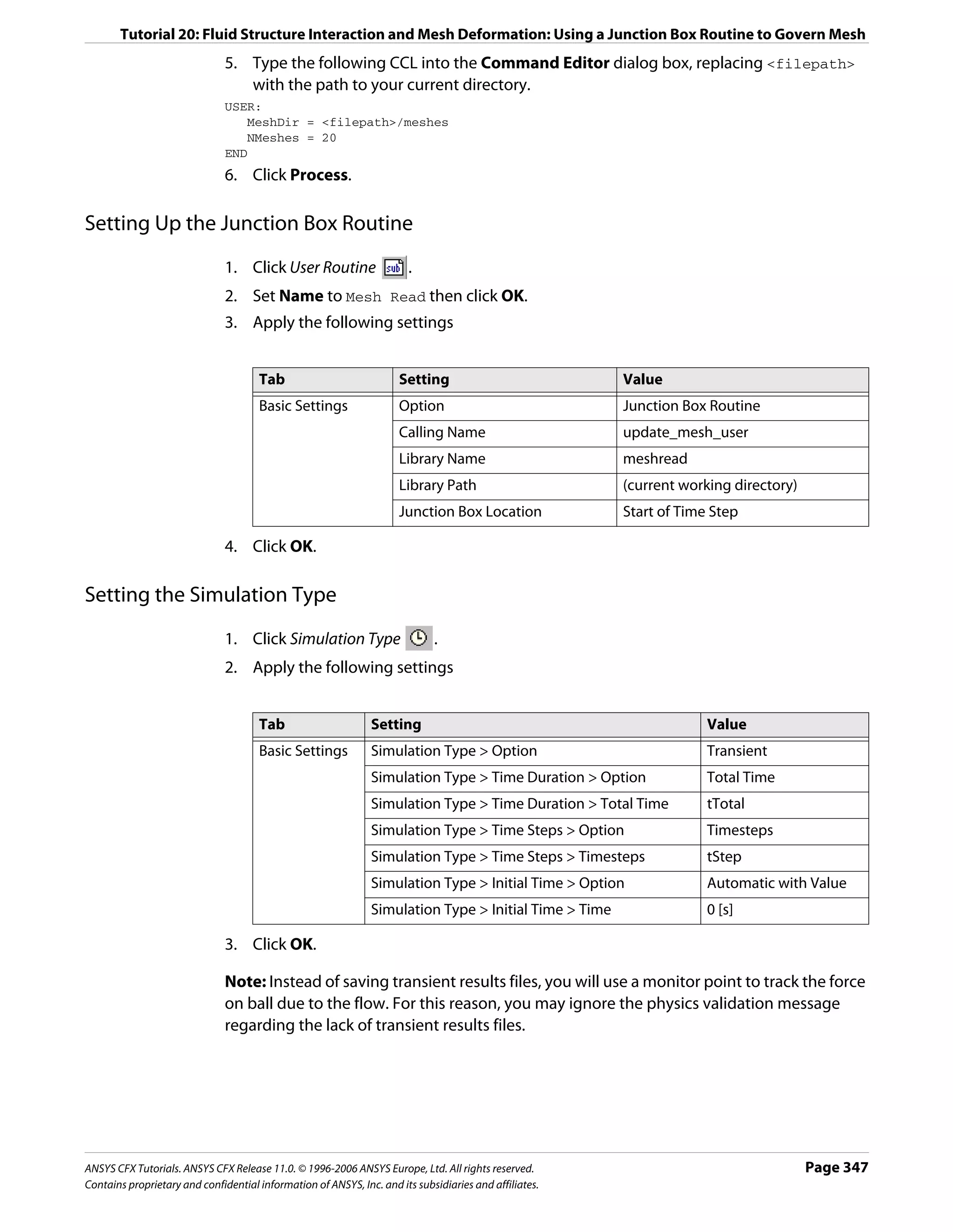 Ansys 11 tutorial