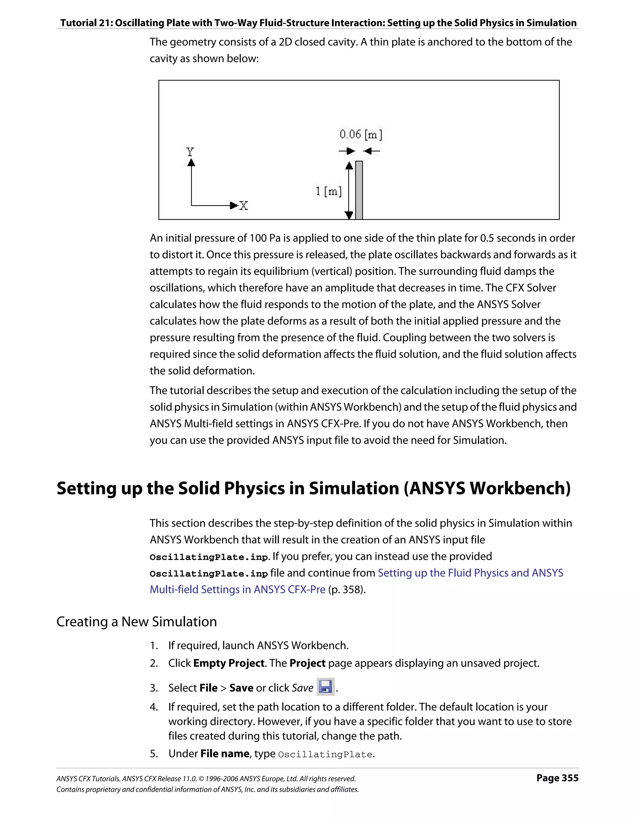 Ansys 11 tutorial