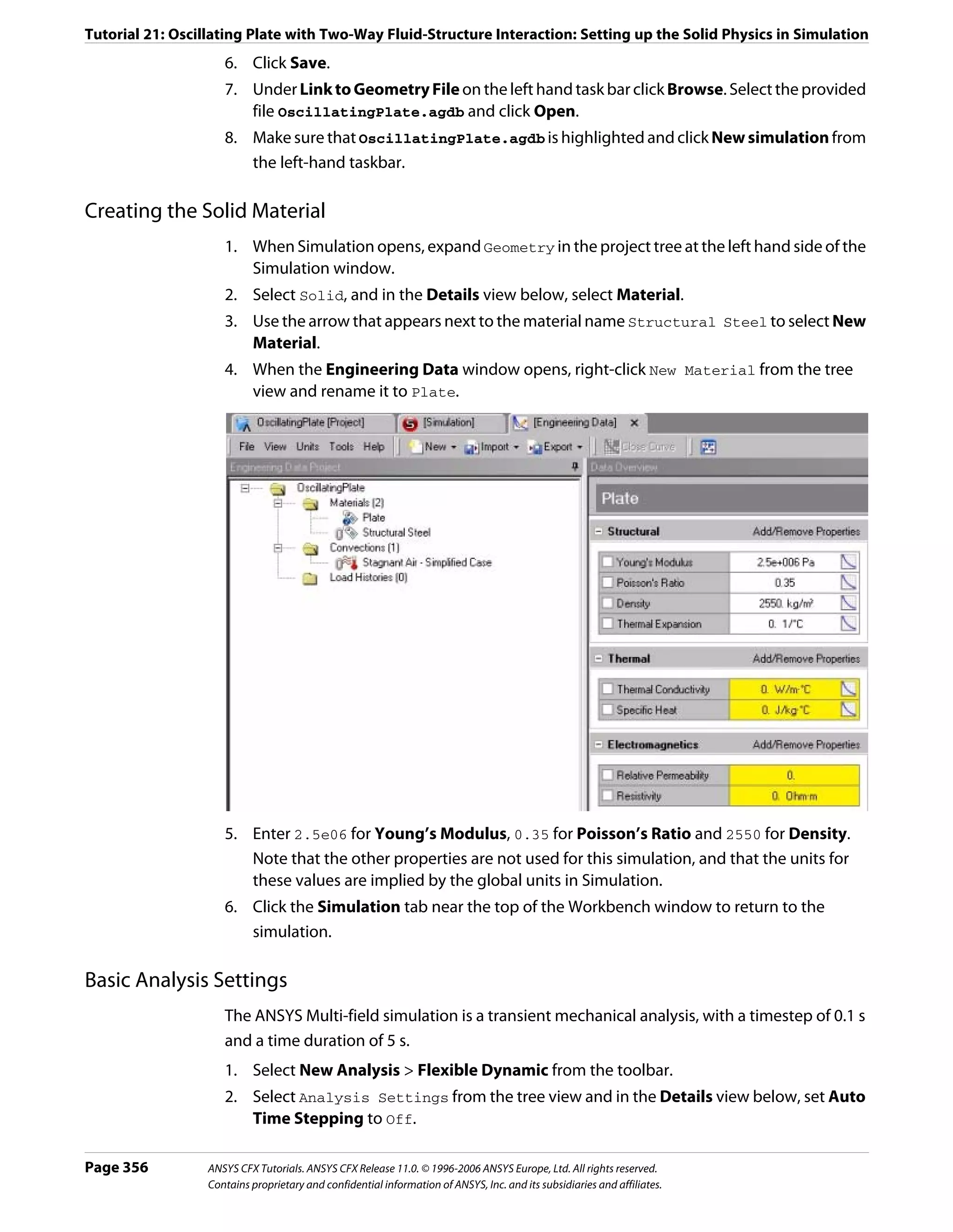 Ansys 11 tutorial