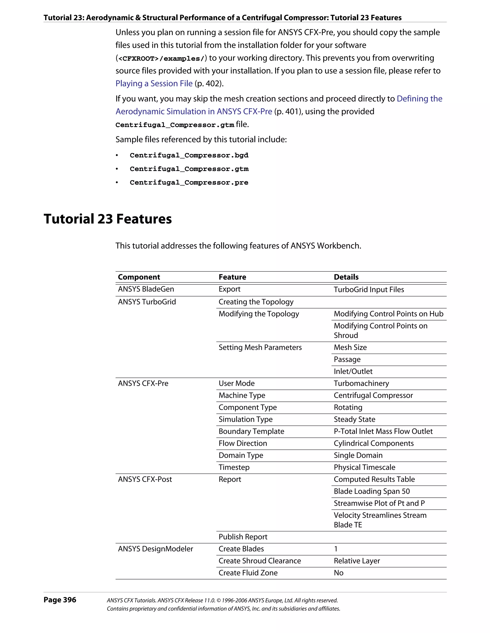 Ansys 11 tutorial