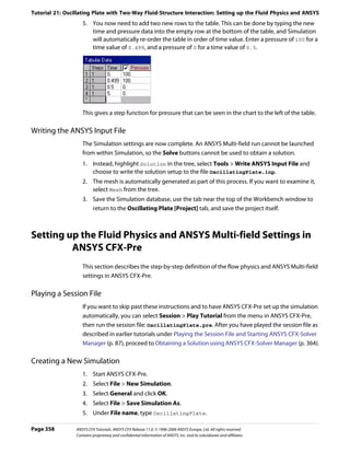 Ansys 11 tutorial