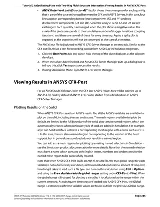 Ansys 11 tutorial