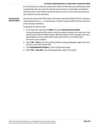 Ansys 11 tutorial