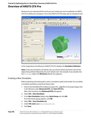 Ansys 11 tutorial