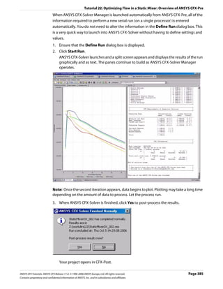 Ansys 11 tutorial