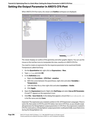 Ansys 11 tutorial