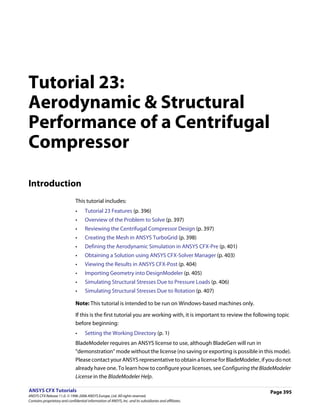 Ansys 11 tutorial