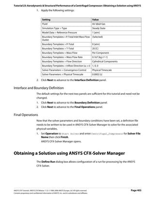 Ansys 11 tutorial
