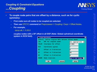 ANSYS_2_03-coupling1.ppt | Physics | Science