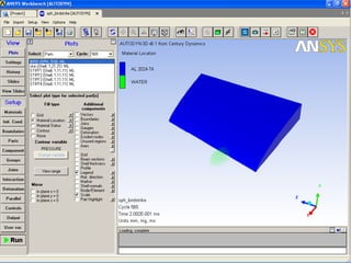 Ansys autodyn in_workbench_introduction | PPT