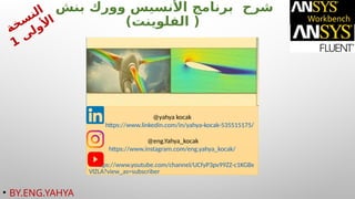 Comprehensive ANSYS Workbench and Fluent CFD Tutorial in Arabic | PPSX