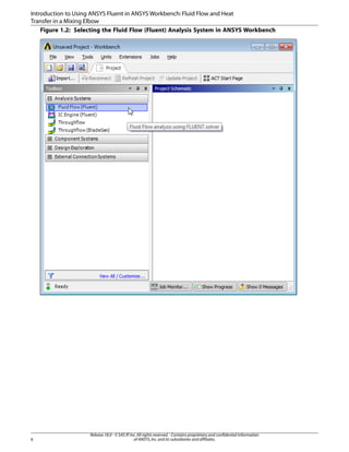 Comprehensive ANSYS Fluent Tutorial Guide for Fluid Flow and Heat ...