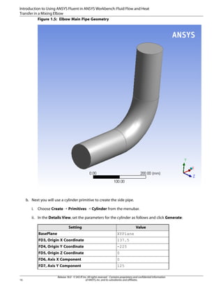 Comprehensive ANSYS Fluent Tutorial Guide for Fluid Flow and Heat ...