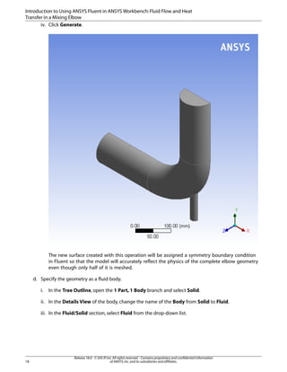 Comprehensive ANSYS Fluent Tutorial Guide for Fluid Flow and Heat ...