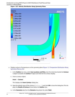 Comprehensive ANSYS Fluent Tutorial Guide for Fluid Flow and Heat ...