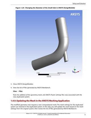 Fillet Ansys Ansys fluent tutorial guide R 15 | PDF