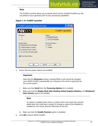 ANSYS FLUENT Tutorial Guide | PDF