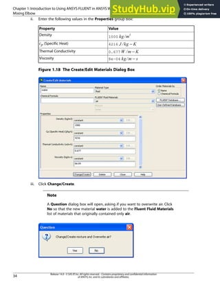 ANSYS FLUENT Tutorial Guide | PDF
