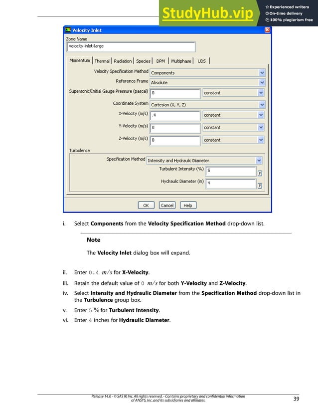 ANSYS FLUENT Tutorial Guide | PDF