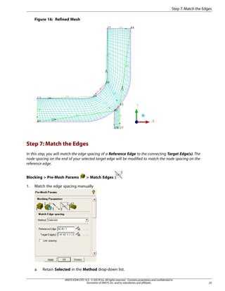 ANSYS 2022 ICEMCFD meshing tutorial -step by step | PDF