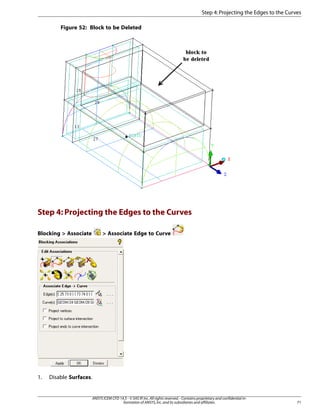 ANSYS 2022 ICEMCFD meshing tutorial -step by step | PDF