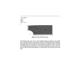 Ansys plate with central hole 1