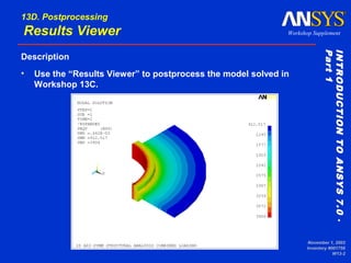 Ansys ppt | PPT