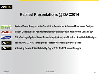 What's New in ANSYS RedHawk 2014 | PDF