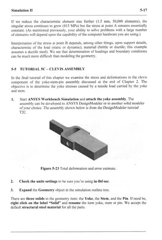 Ansys workbench tutorial v.10