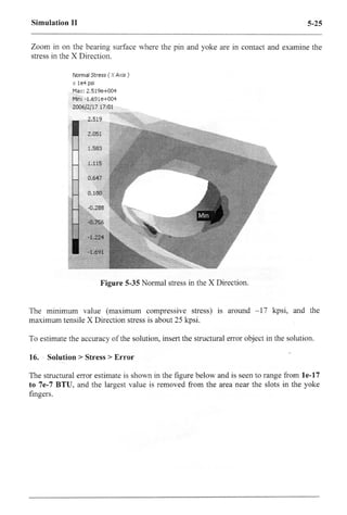 Ansys workbench tutorial v.10