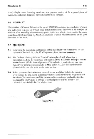 Ansys workbench tutorial v.10