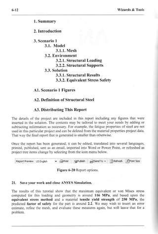 Ansys workbench tutorial v.10