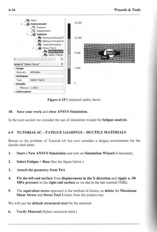 Ansys workbench tutorial v.10