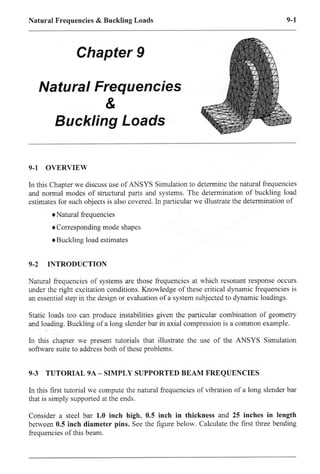 Ansys workbench tutorial v.10