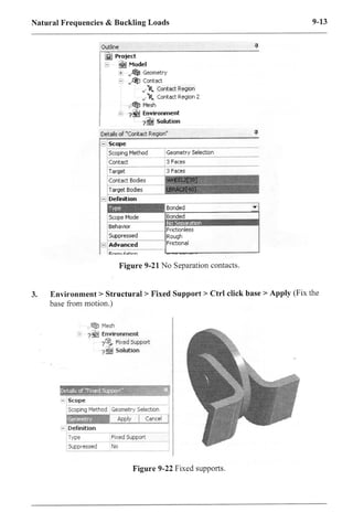 Ansys workbench tutorial v.10