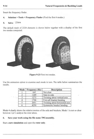 Ansys workbench tutorial v.10