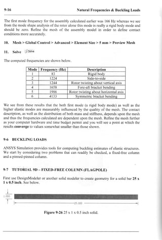 Ansys workbench tutorial v.10