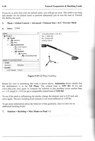 Ansys workbench tutorial v.10