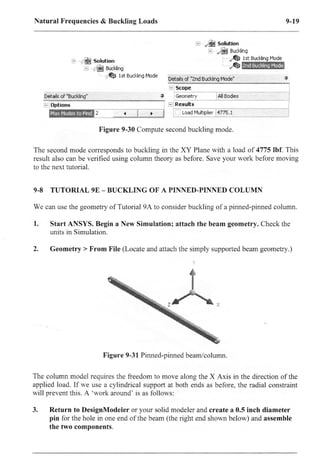Ansys workbench tutorial v.10