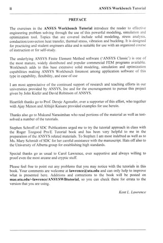 Ansys workbench tutorial v.10