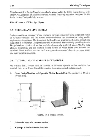 Ansys workbench tutorial v.10