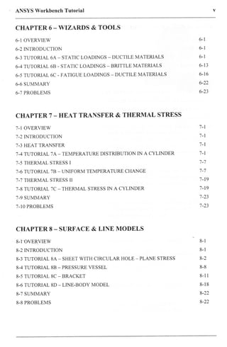 Ansys workbench tutorial v.10